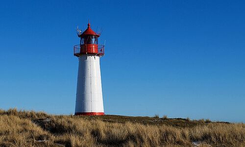 Leuchtturm List-West am Ellenbogen auf der Sylt Reise